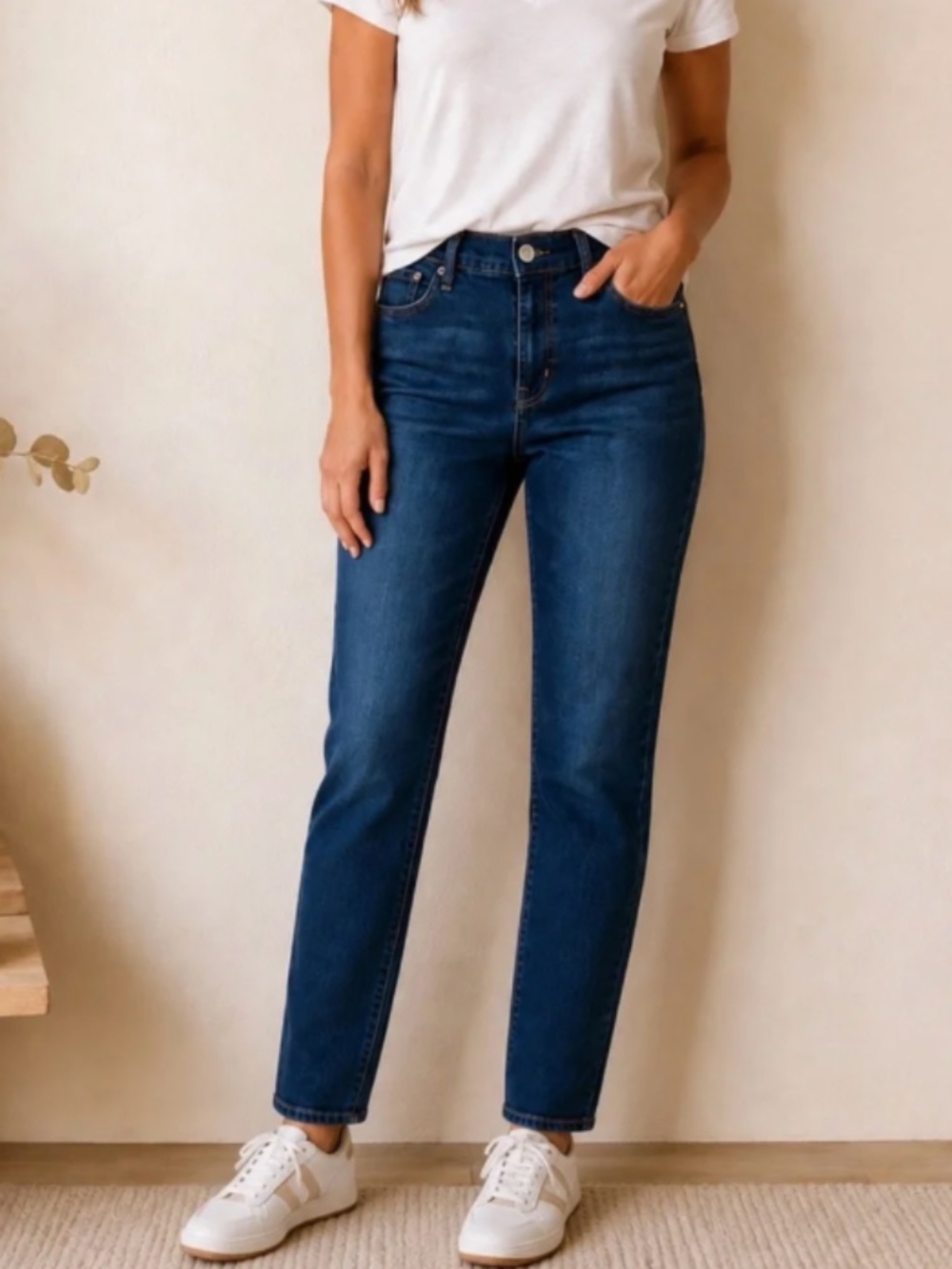 GAP Best Girlfriend Dark Wash Women's 30 Classic Slim Fit Jeans
